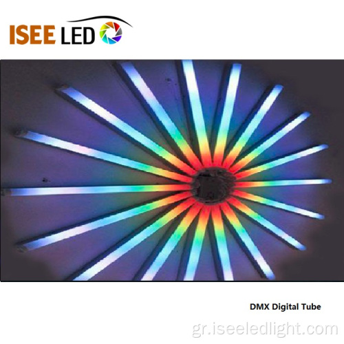 RGB LED λεπτό DMX ψηφιακό φως σωλήνα